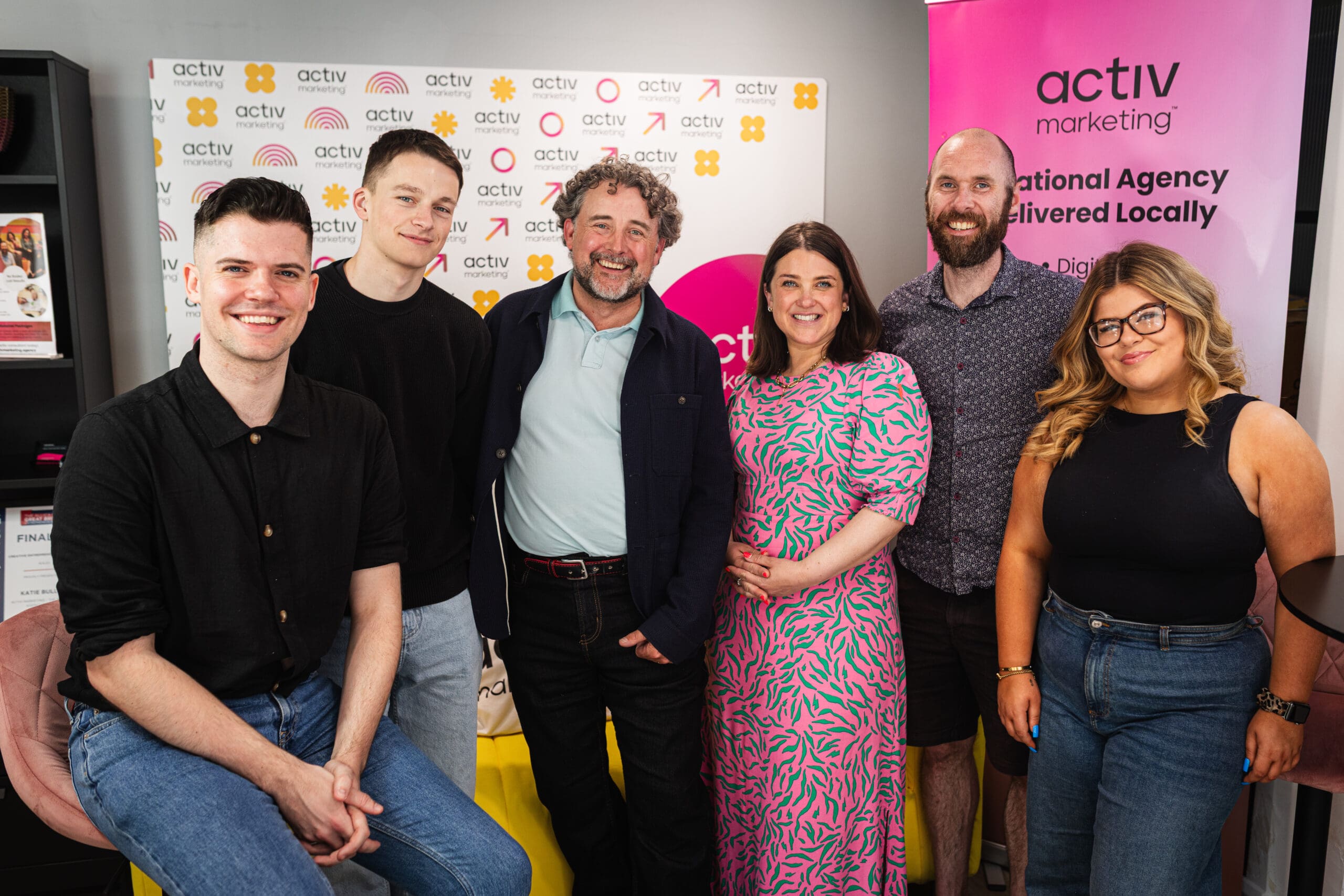 James gentle and activ head office team.